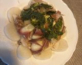 長芋豚バラのレンチン蒸し海苔みょうがのせ作り方4写真