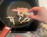 春キャベツ⭐︎しめじ⭐︎ベーコンのパスタ作り方10写真