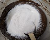 豆腐チョコケーキ。ヴィーガン対応作り方7写真