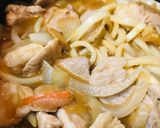 のこったカレーを使い倒す●豚カレーうどん作り方3写真
