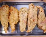 梅と青のり香る♪老舗のサクサクささみ鶏天作り方7写真