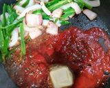 簡単昼食・今日の夕飯ナポリタン焼きうどん作り方9写真