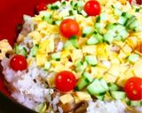 子供大好き☆鮭とキュウリの簡単ちらし寿司作り方7写真