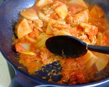 〈くらし薬膳〉大根と豚肉のトマト煮作り方4写真