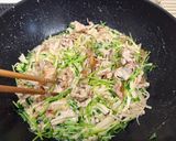 豆苗とえのきの豚マヨポン作り方5写真