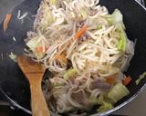 味つけ簡単🔰野菜ミックスで作る和風焼きうどん作り方3写真