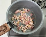 さつまいもの季節に！根菜の豆乳スープ作り方2写真