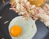 ベーコンと長ネギのチャーハン作り方6写真