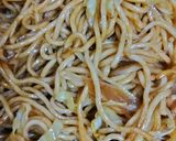 フォークでクルクル♪焼きそばバーガー作り方1写真