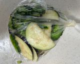 ゴーヤと茄子の塩昆布和え作り方5写真