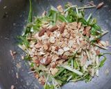 ヨウサマの減塩居酒屋風水菜のサラダ作り方1写真