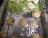 きな粉味と抹茶味の餅と濃茶と。作り方3写真