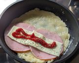 小麦粉で作る♡ハムチーズの手作りブリトー作り方3写真