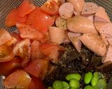 きくらげトマト玉子炒め・ソーセージ入り作り方2写真
