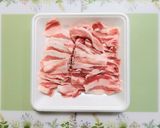 簡単夏の夕飯昼食豚ばらオクラもやし檸檬バター炒め作り方6写真