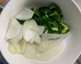 肉無チクワ簡単梅照りクリーム味野菜炒め作り方5写真