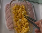 レンジで二色そぼろ丼作り方8写真