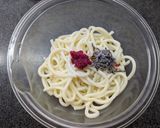 夏の薬味たっぷり♡冷やし梅昆布うどん作り方3写真