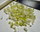 里芋のそぼろ煮、ネギとインゲン入り作り方2写真