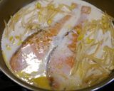 簡単！銀鮭もやしの味噌バタークリーム煮作り方5写真