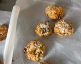 クランベリーホワイトチョコクッキー作り方4写真