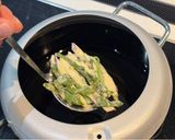 さつまいもと春菊のかき揚げ作り方5写真