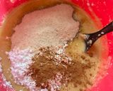 小麦粉無し⭐︎混ぜるだけ粉豆腐のパンケーキ作り方4写真