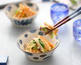 【和の常備菜】糸寒天の胡麻酢和え作り方9写真