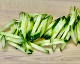 黄リンゴと豚バラの旨辛ふるるビビン冷麺！作り方3写真