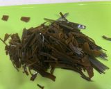 うまかばいで出汁ガラ昆布と椎茸の佃煮作り方1写真