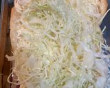 千切りキャベツとシーチキンのチーズトースト🧀作り方1写真