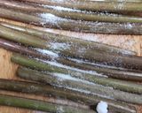 初物♪ふきの炒め煮！春爛漫作り方1写真
