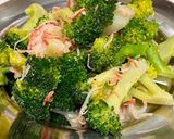 ブロッコリーとカニカマの蒸し焼き🥦作り方7写真