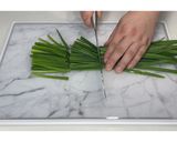 えのきとにらの豚玉あんかけ★動画あり★作り方1写真