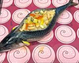 鯖の詰め物　オーブン焼き作り方5写真