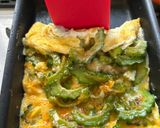 ゴーヤチーズ卵焼き作り方4写真