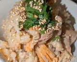 鮭鶏もも肉の炊込ご飯 刻み大葉仕上げ作り方5写真
