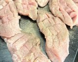 サクッと柔らか👨🍳極厚ヒレカツの秘密✨🥩作り方2写真