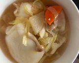 お一人様！お雑煮にほんのり中華風隠し味作り方1写真