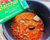 定番　我が家のミートソース　パスタ作り方5写真
