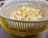 りんごとさつまいもとクリチのきんとん作り方4写真
