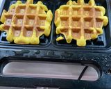 カボチャと米粉のワッフル作り方3写真