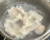博多もつ鍋🍲濃厚みそベース🥣ホルモン鍋作り方2写真
