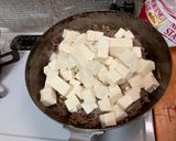 ひき肉のハッシュドビーフ豆腐作り方3写真