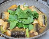 サンマとキノコの煮物作り方4写真