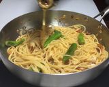 納豆とキムチの韓国風ペペロンチーノ作り方14写真