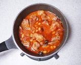 パパッと豚かたまり肉のトマト煮作り方4写真