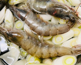 海老🦐とたっぷり長ネギのお味噌汁作り方3写真
