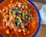 電気圧力鍋★鯖缶と大豆のトマト煮作り方5写真
