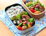 お弁当にも♬玄米甘酒で彩り甘辛肉団子作り方7写真